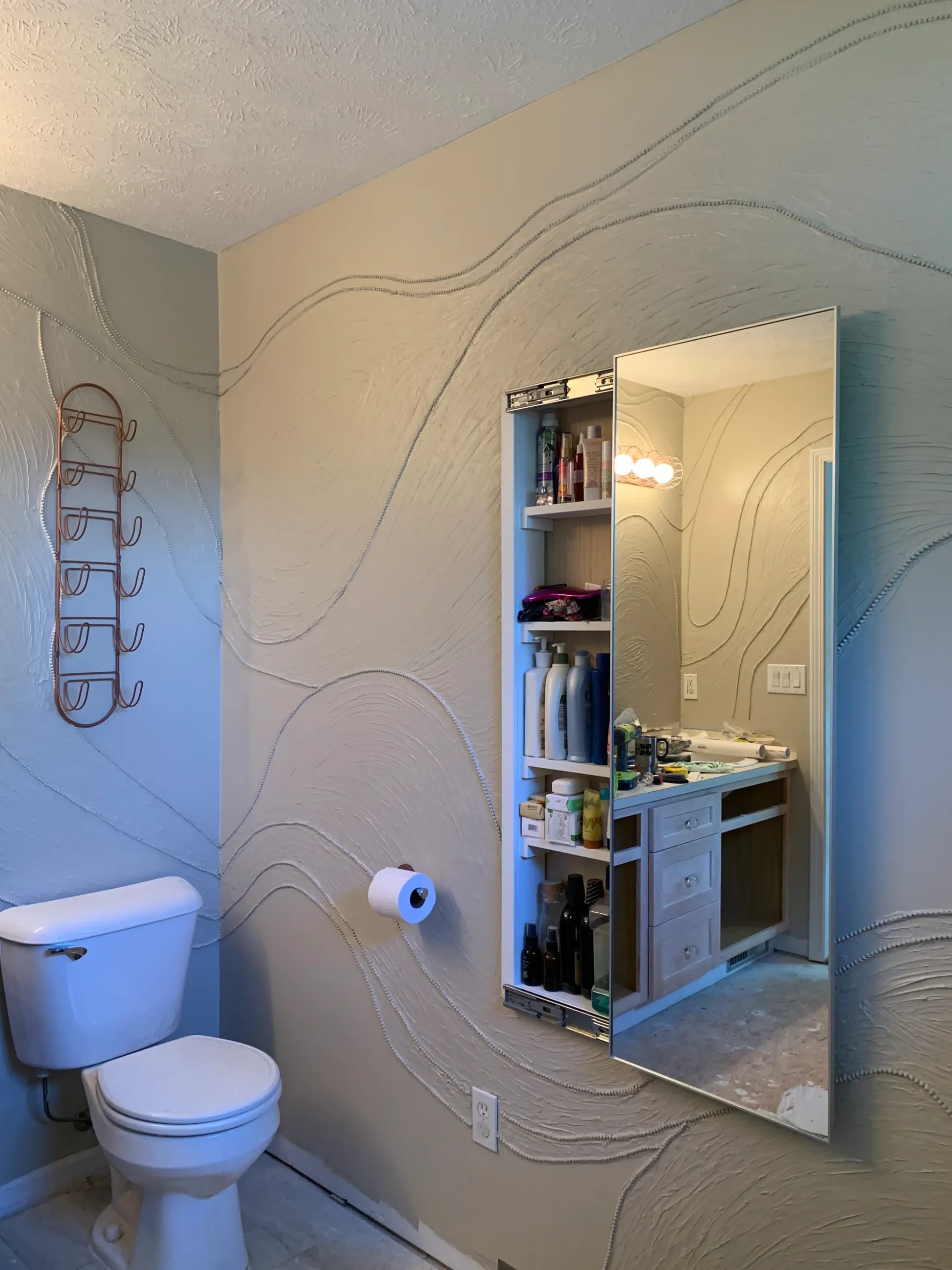 Between Stud Storage Ideas for Slim Recessed Home Organization