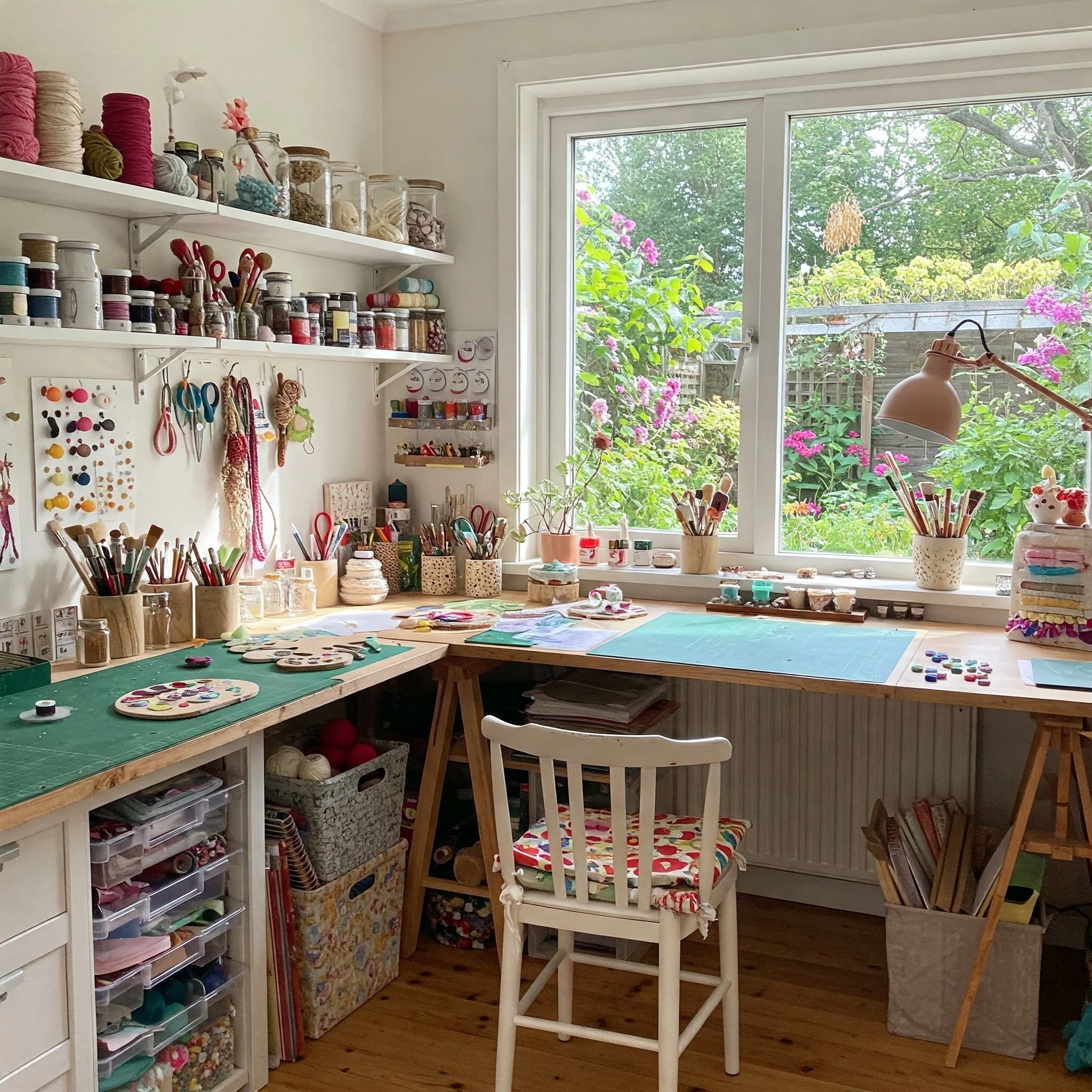 Craft Cutting Station Ideas for Paper Fabric and DIY Projects