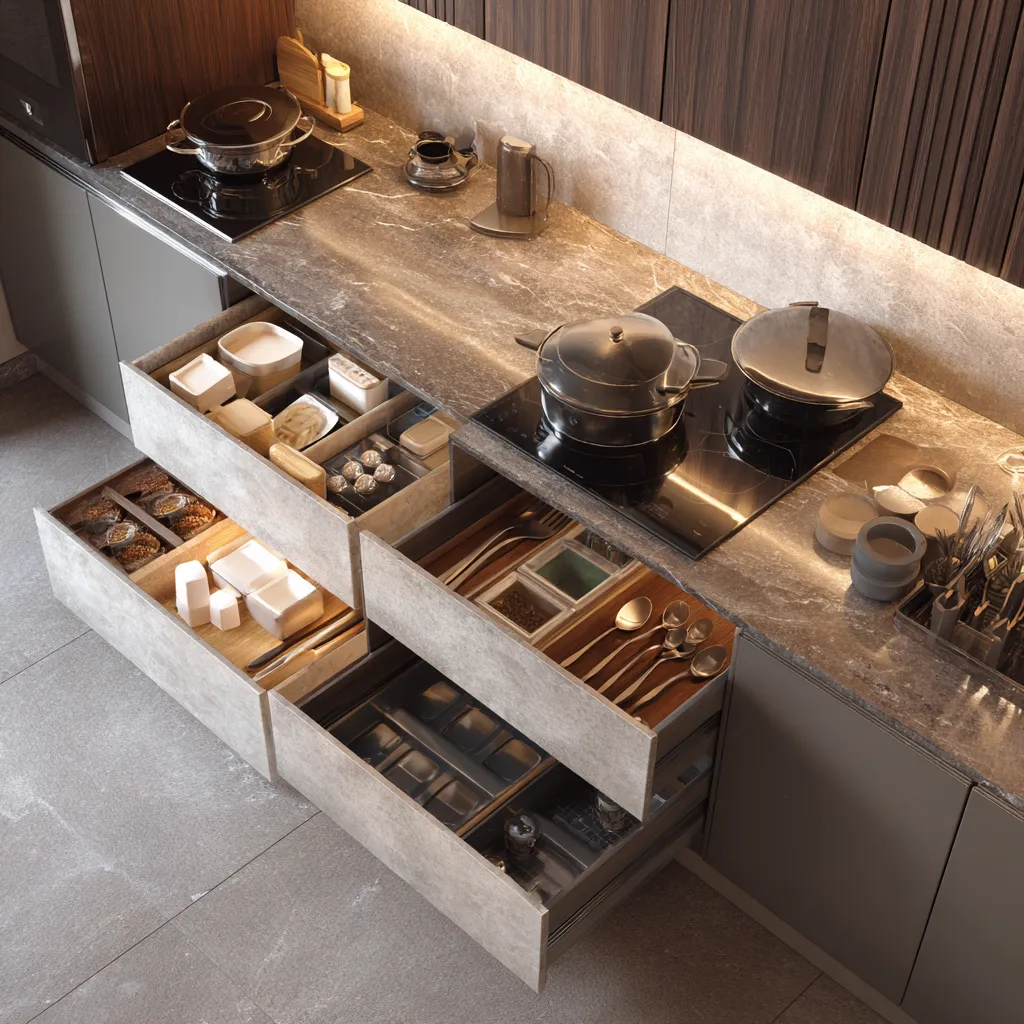 Pull Out Shelf Ideas for Better Access Inside Deep Cabinets